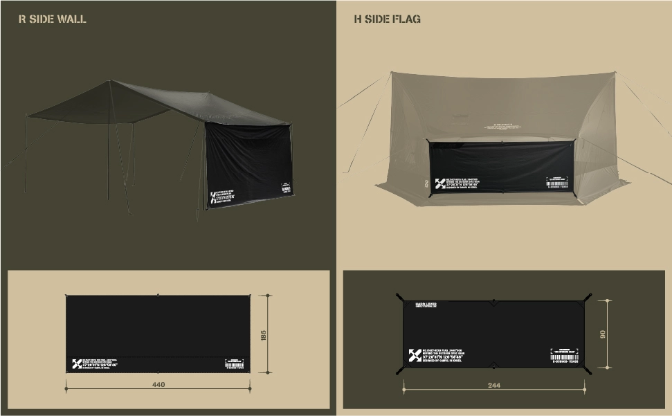 ZIP-TARP 六角形（ヘキサ型 ） : camviljp