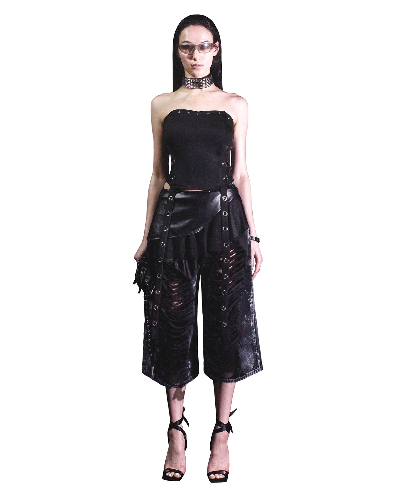 パンツ [KIMYO] DIRTY PAINT FULL STUDDED PANTS KIMYO