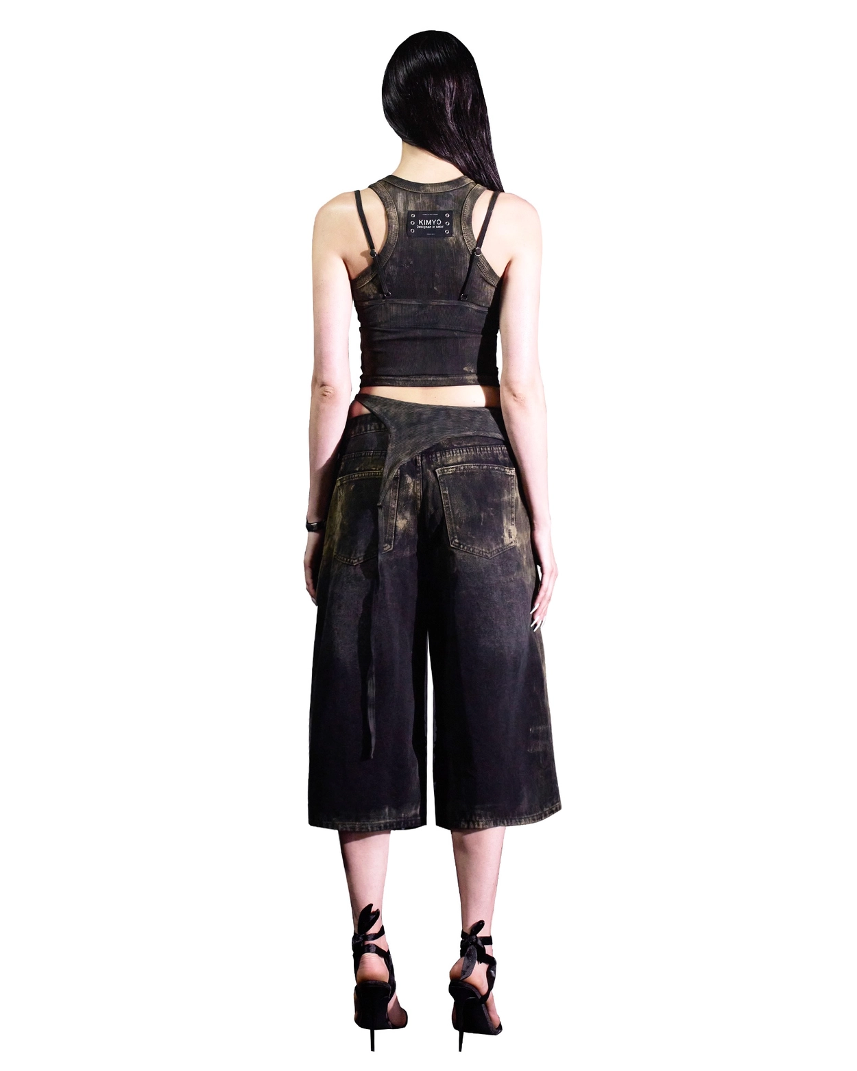 パンツ [KIMYO] DIRTY PAINT FULL STUDDED PANTS KIMYO