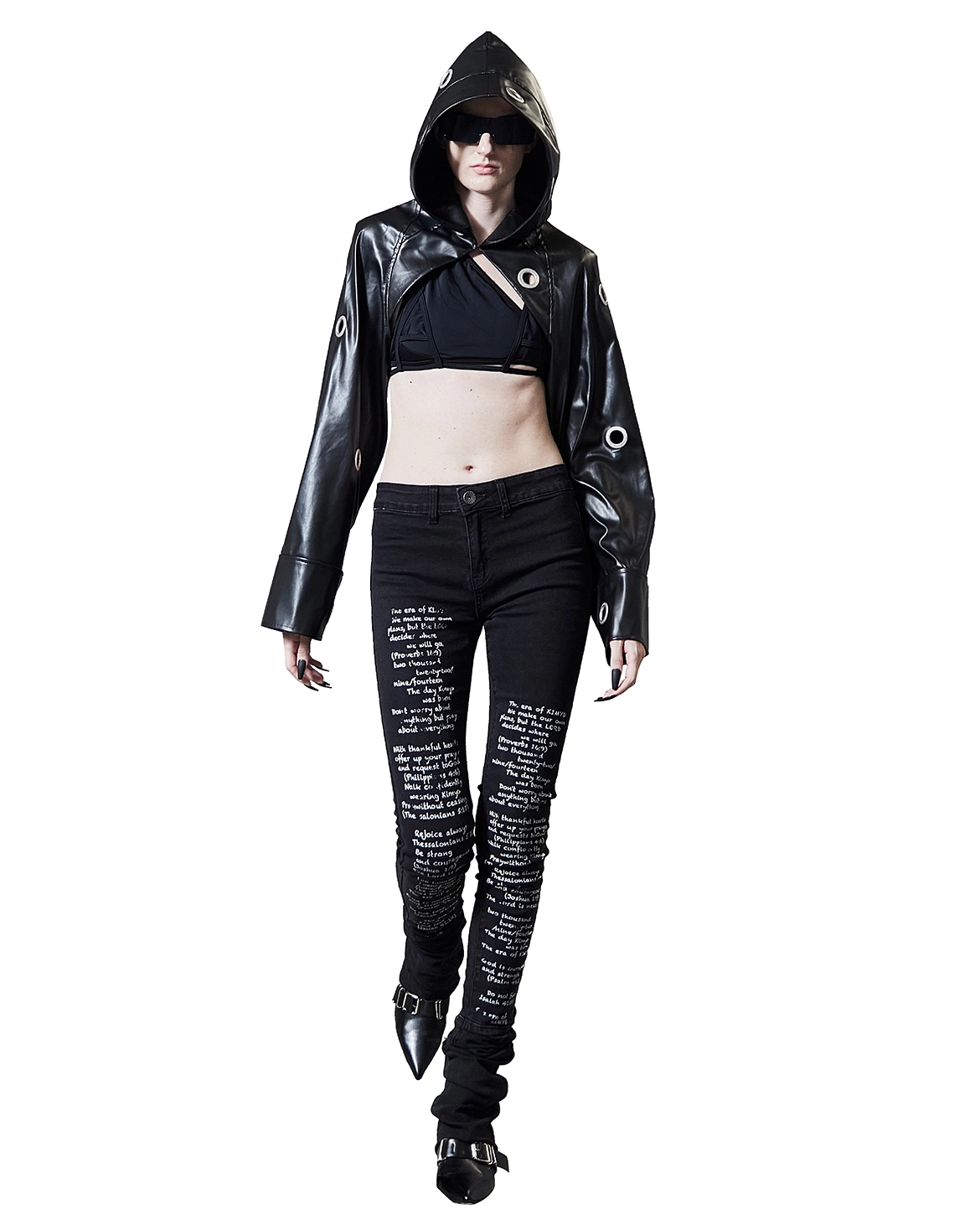 パンツ [KIMYO] DIRTY PAINT FULL STUDDED PANTS KIMYO