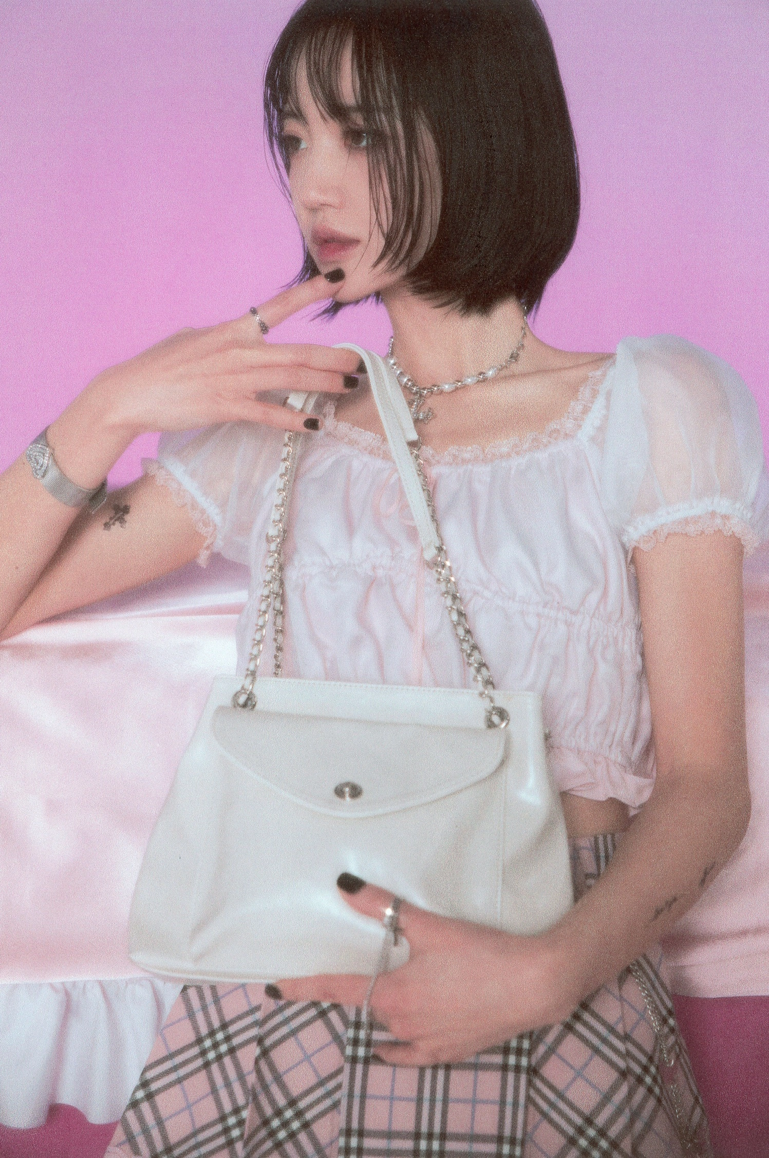 chain bag mini : IDANG Japan