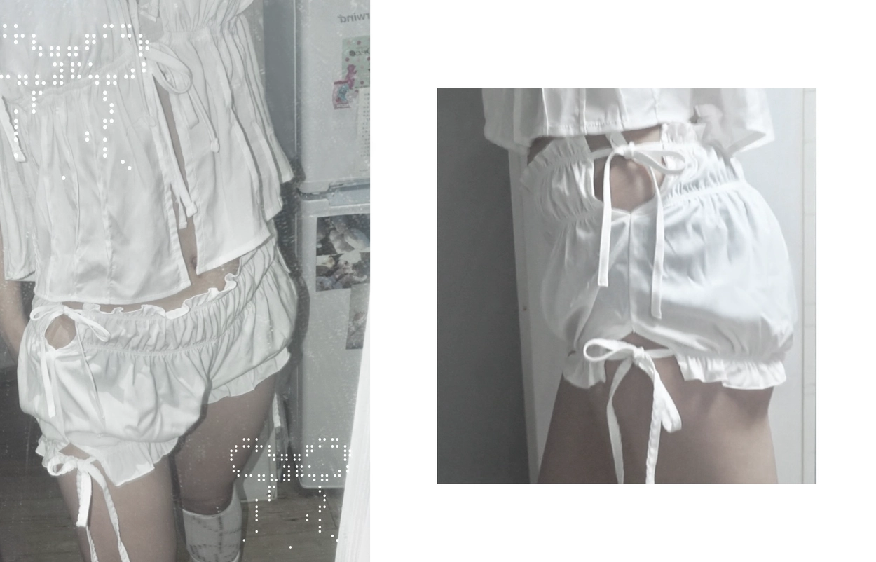 pumpkin mini shorts : idang global