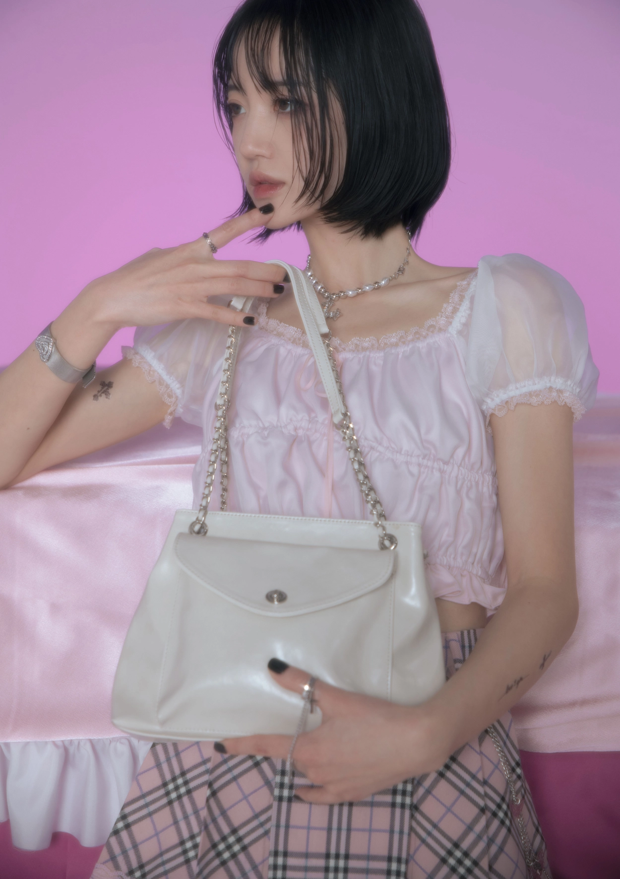 shirring top : idang global