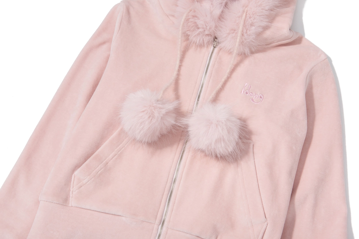 fur velvet top : idang club