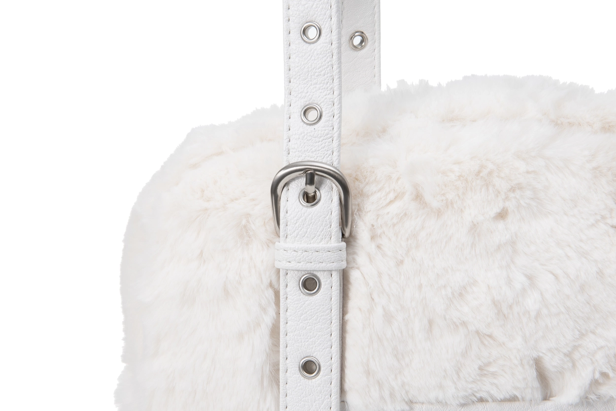 ★送料・関税込★idang club★school bag square (fur)★ idang club】School Bag (idang club/ショルダーバッグ