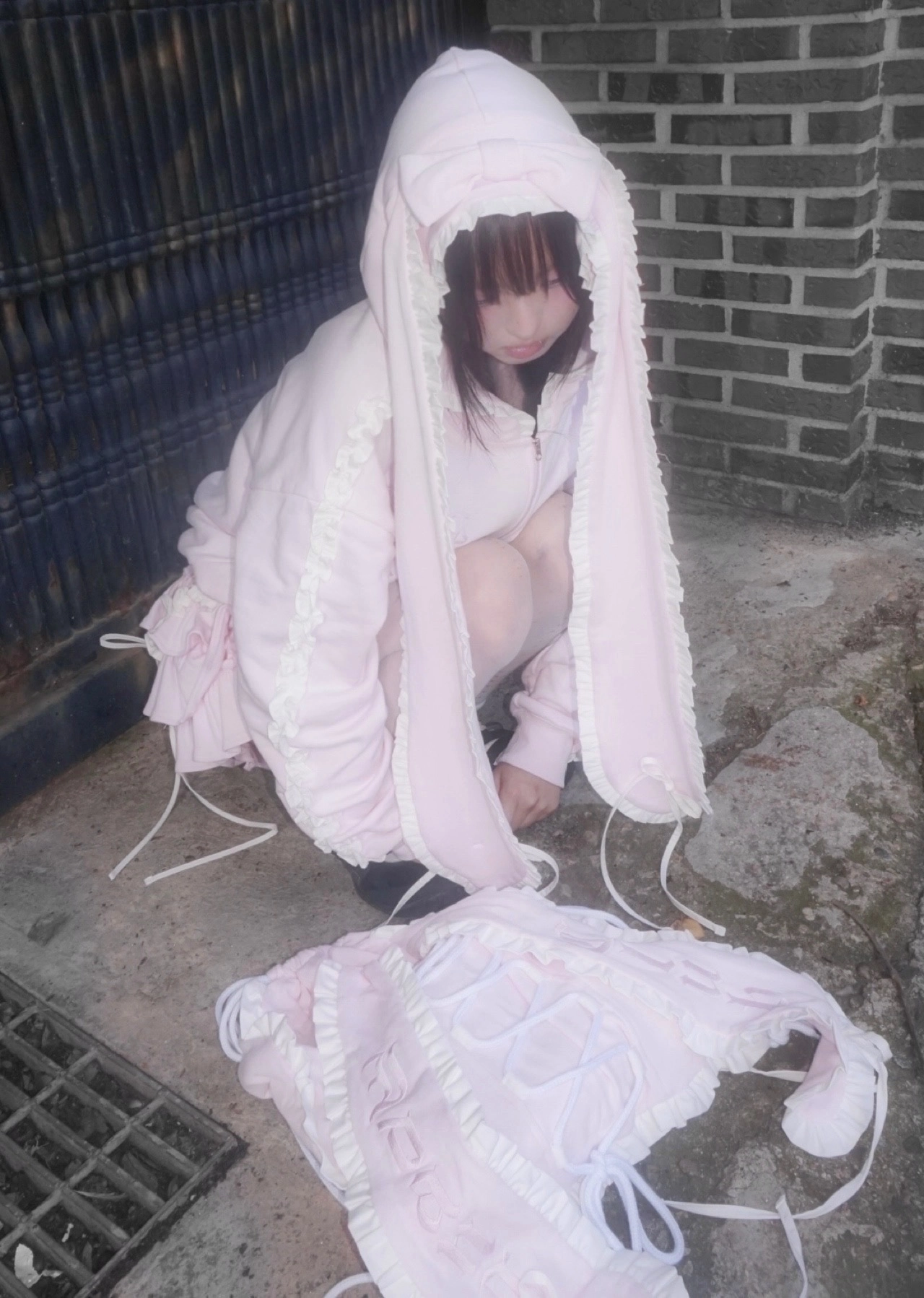 usagi hoodie : idang club
