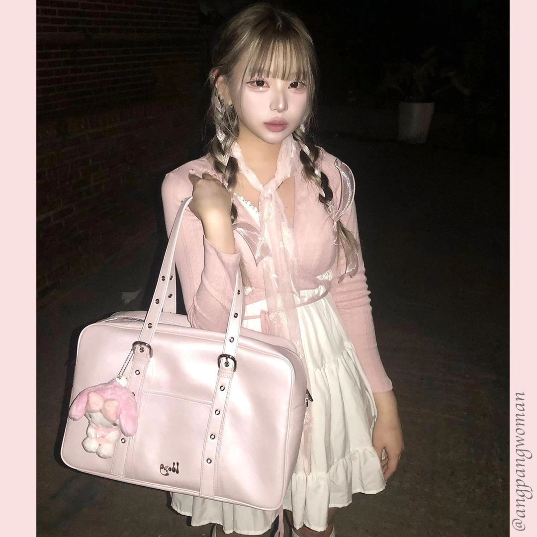 【IDANG CLUB】school medium bag school bag : idang club