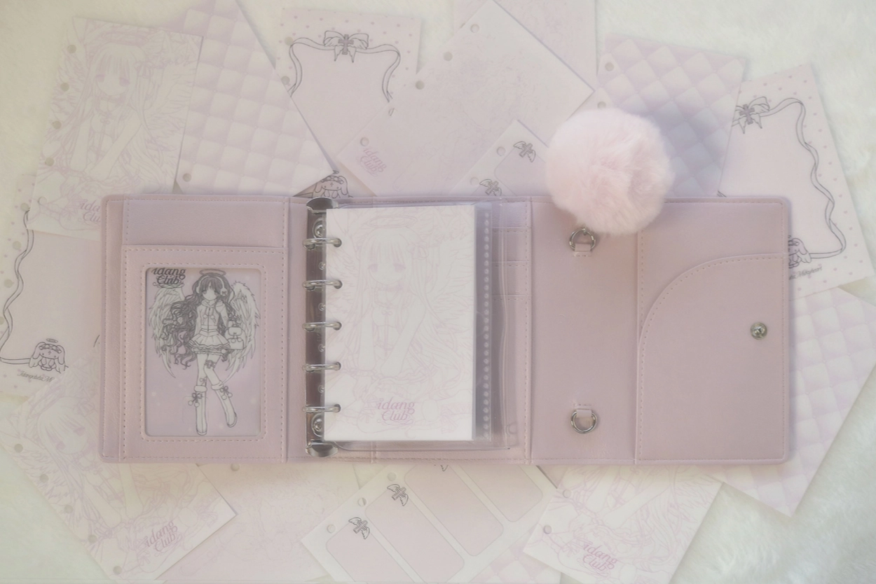 idang club milky heart 財布 diary wallet : IDANG Japan