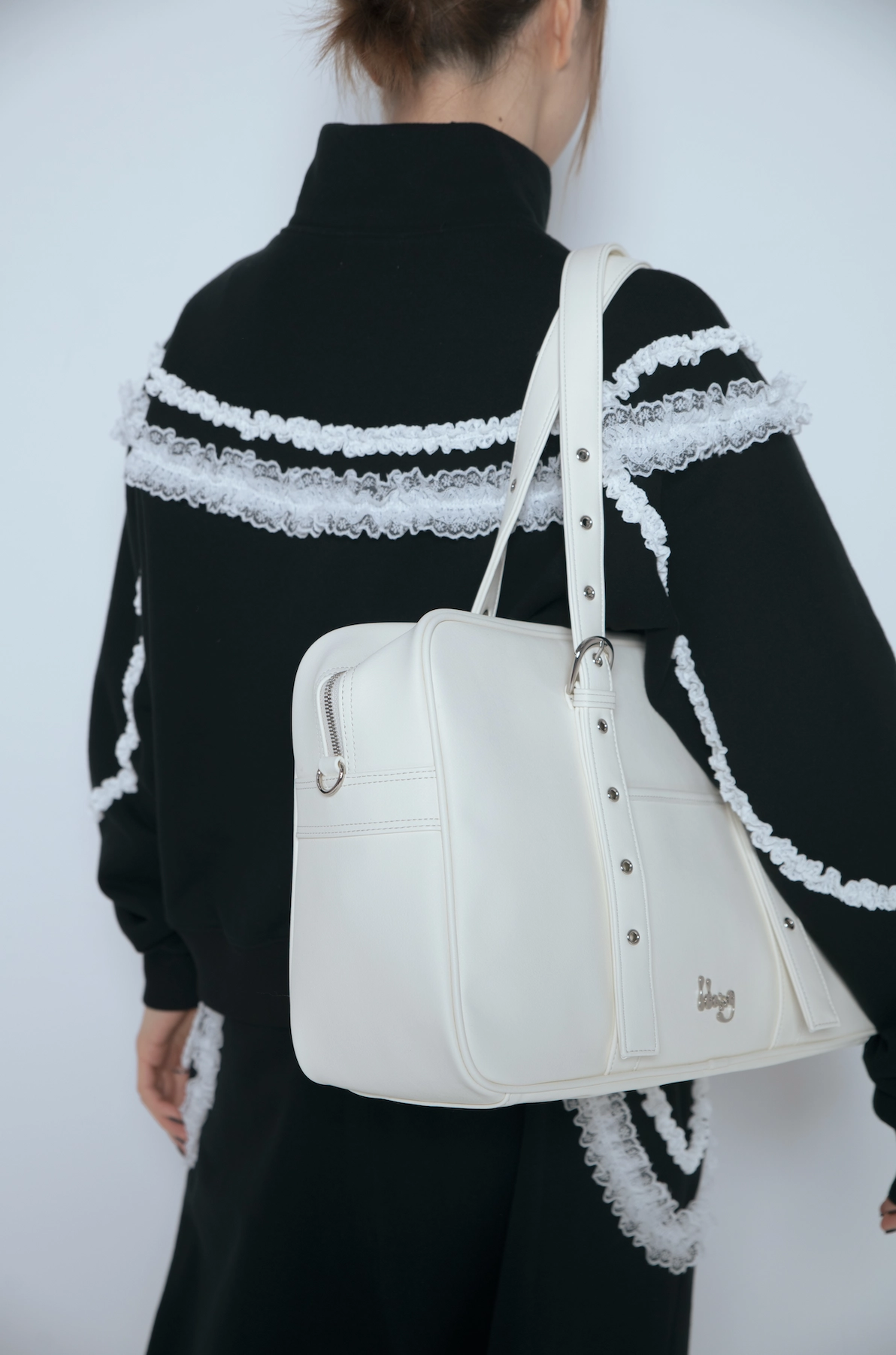 【IDANG CLUB】school medium bag Limited Edition Idang Club School Bag Angel Ring Pink Medium