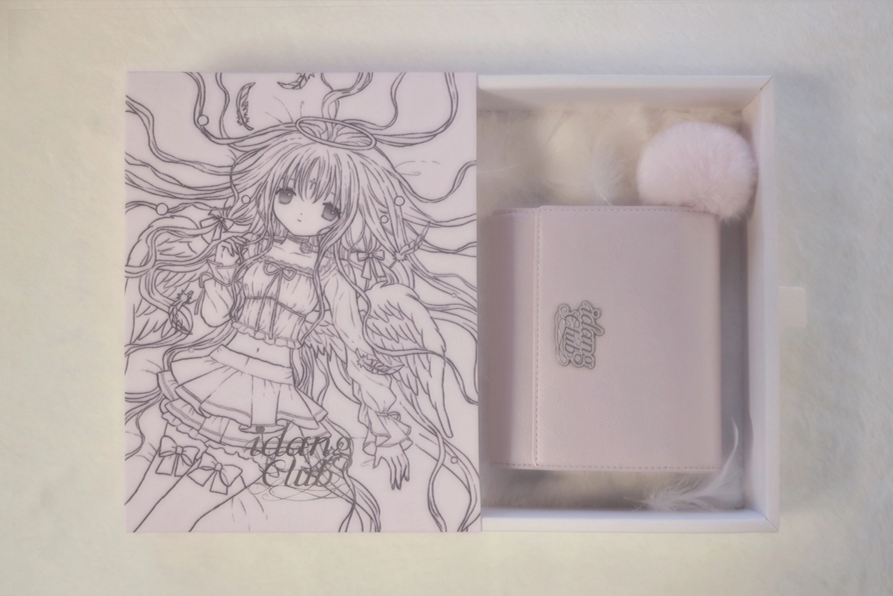 idang club milky heart 財布 diary wallet : IDANG Japan