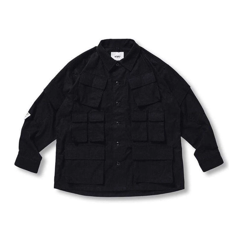 美品♡ 即完品♡ WTAPS 20AW MODULAR/LS/ COTTON. 折扣現貨WTAPS MODULAR LS/COTTON.RIPSTOP八袋多口袋夾克20AW
