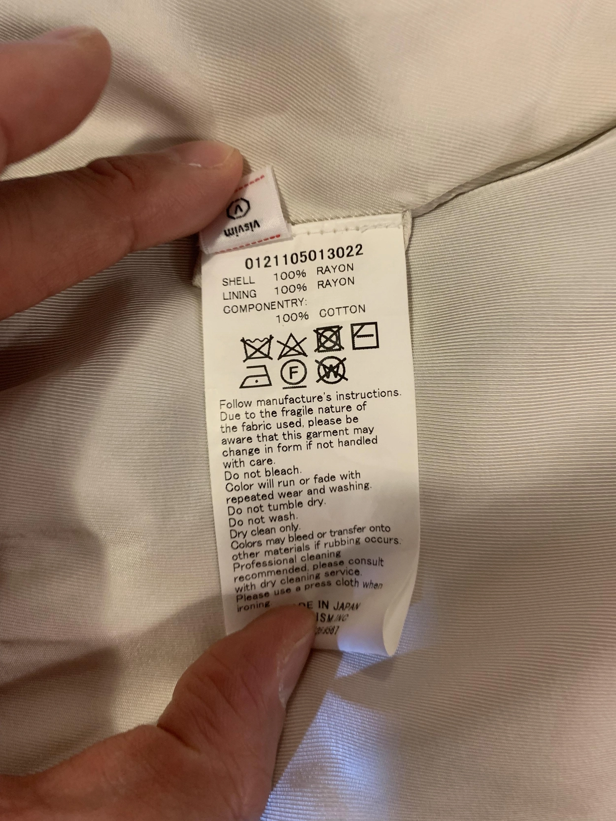 VISVIM] 21ss REDSUN SOUVENIR JKT 비즈빔 레드선 수베니어 자켓