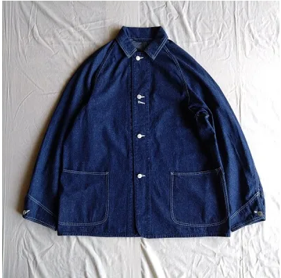 MAATEE&SONS] 마티 앤 샌즈 40s DENIM COVERALL JACKET_데님 커버올