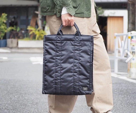 PORTER] kaptain sunshine Standing Tote NAVY 포터 캡틴선샤인
