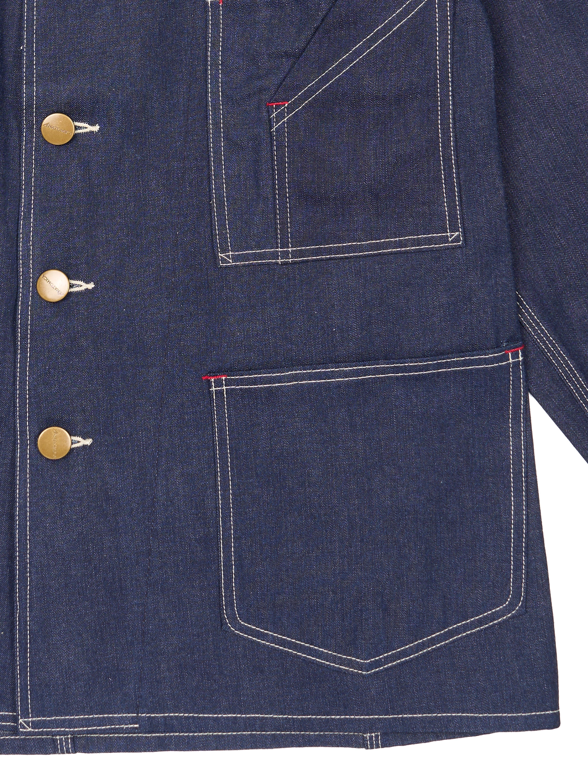 ANATOMICA] Coverall Dungaree Indigo Non Wash 아나토미카 커버올 던 