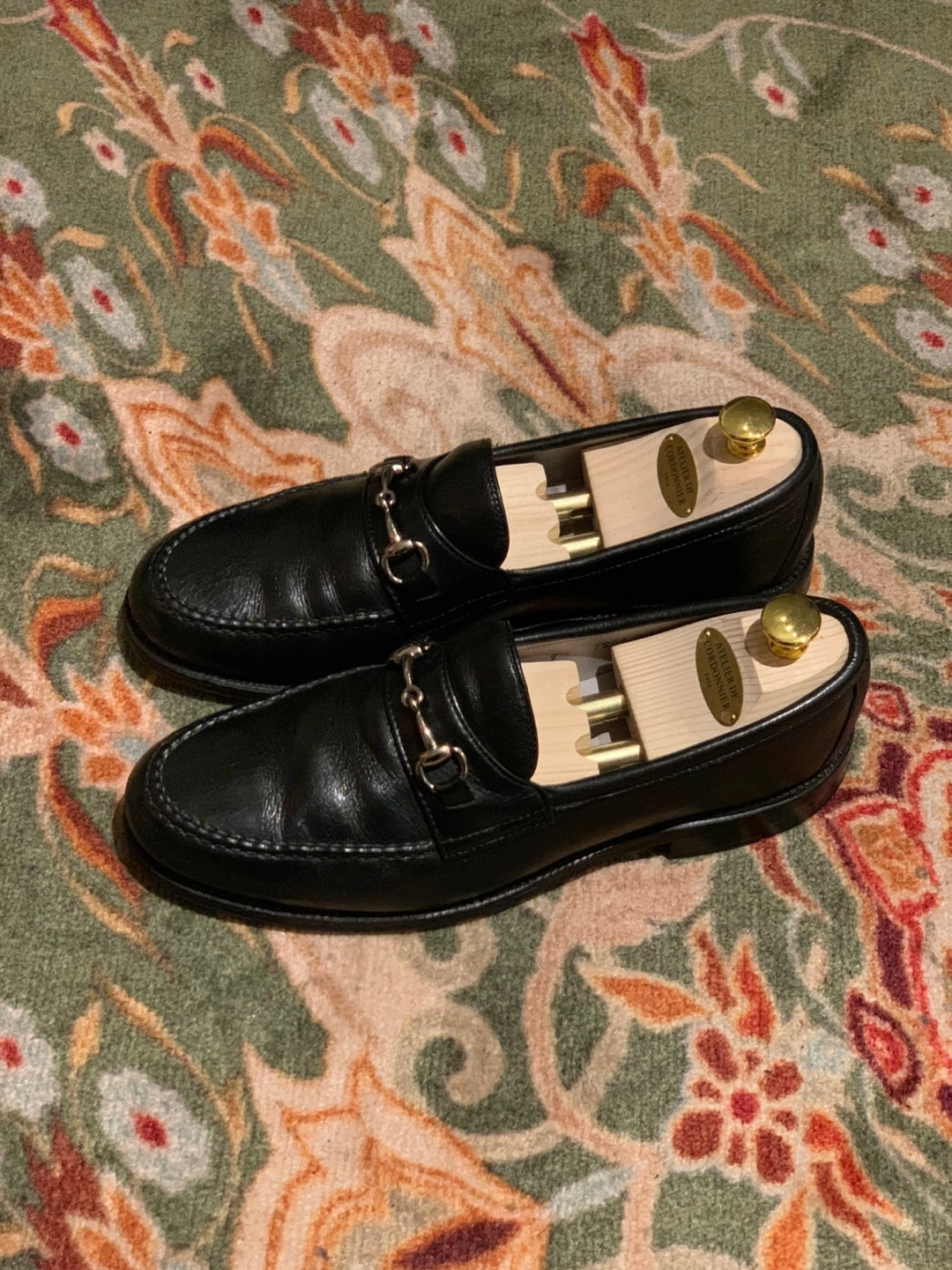 Alden] 알든 5727F Horse Bit Loafers Black Calfskin 9D