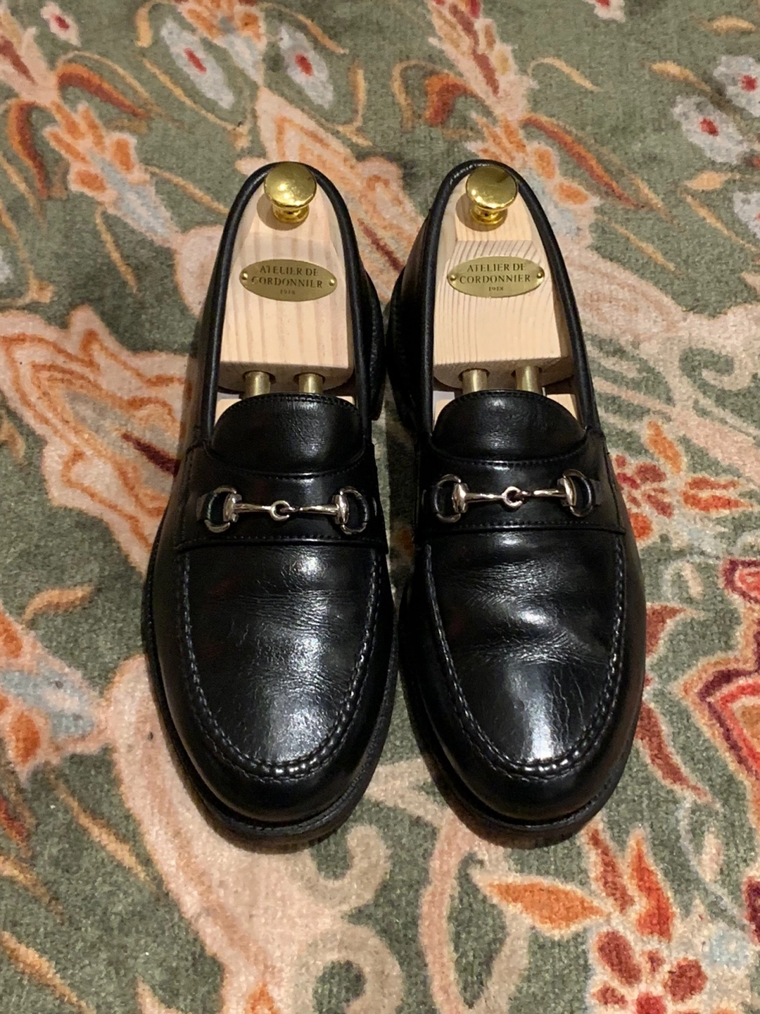 Alden] 알든 5727F Horse Bit Loafers Black Calfskin 9D