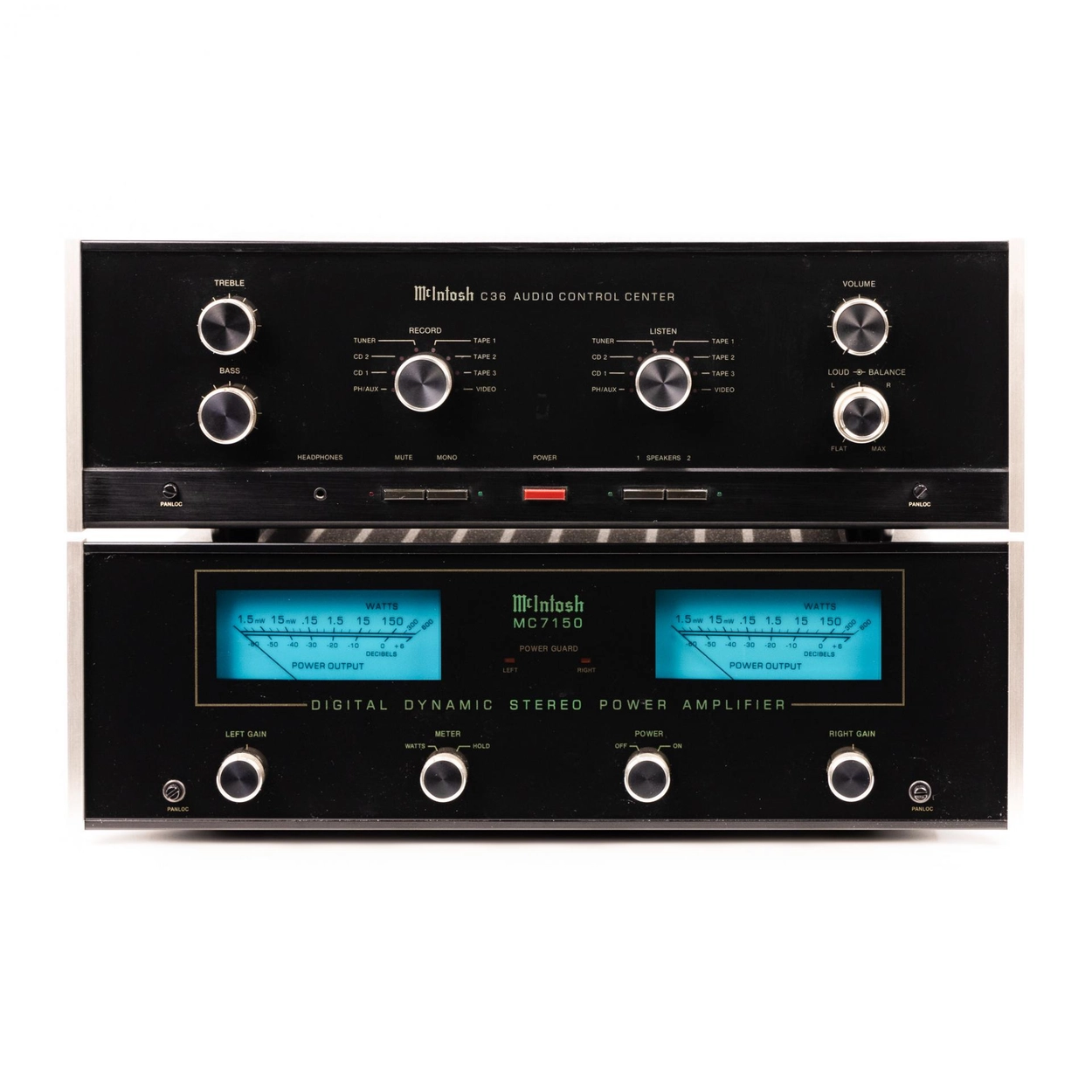 Mcintosh 매킨토시 C36 프리앰프 MC7150 파워앰프