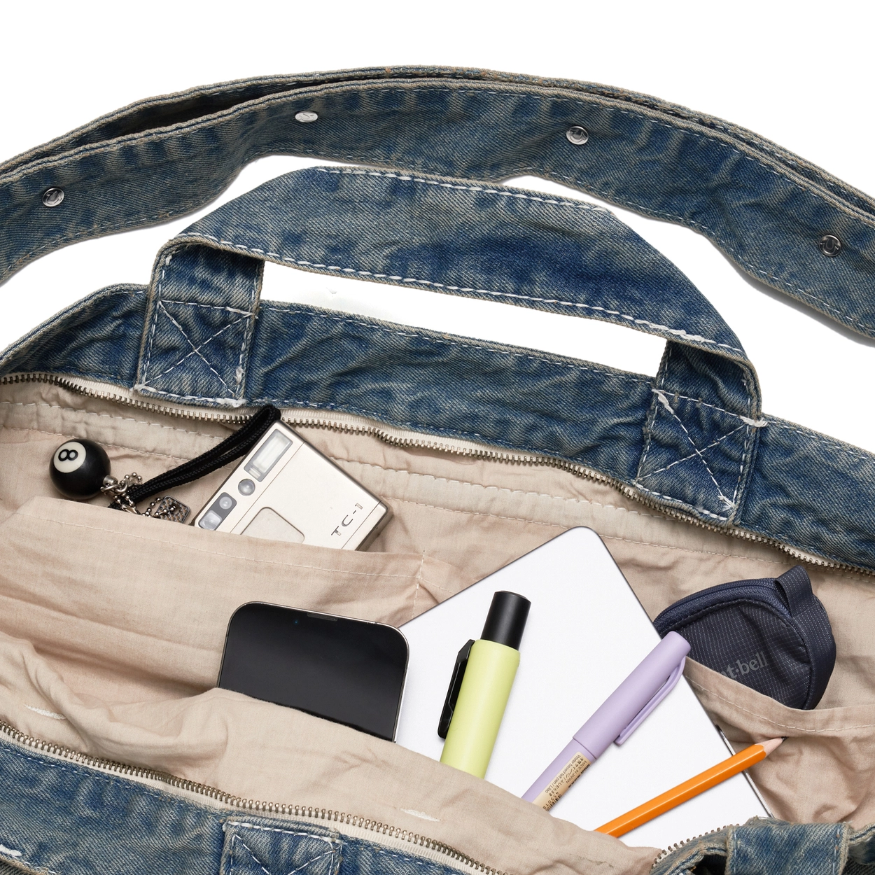 BIG FLAP RAG BAG (INDIGO) : TRUERELIGION