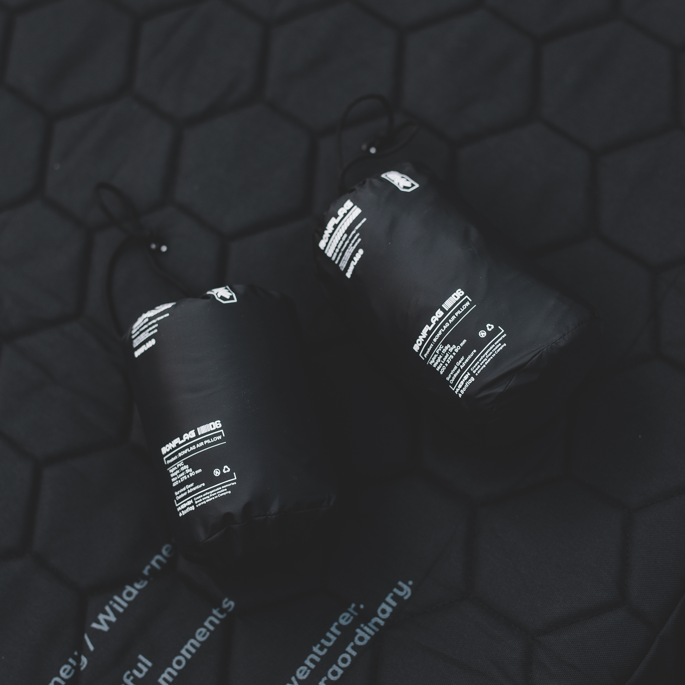 bonflag Air Pillow エアー枕 Tactical Air Pillow : Camping Gear, Air Sofa, Premium Camping