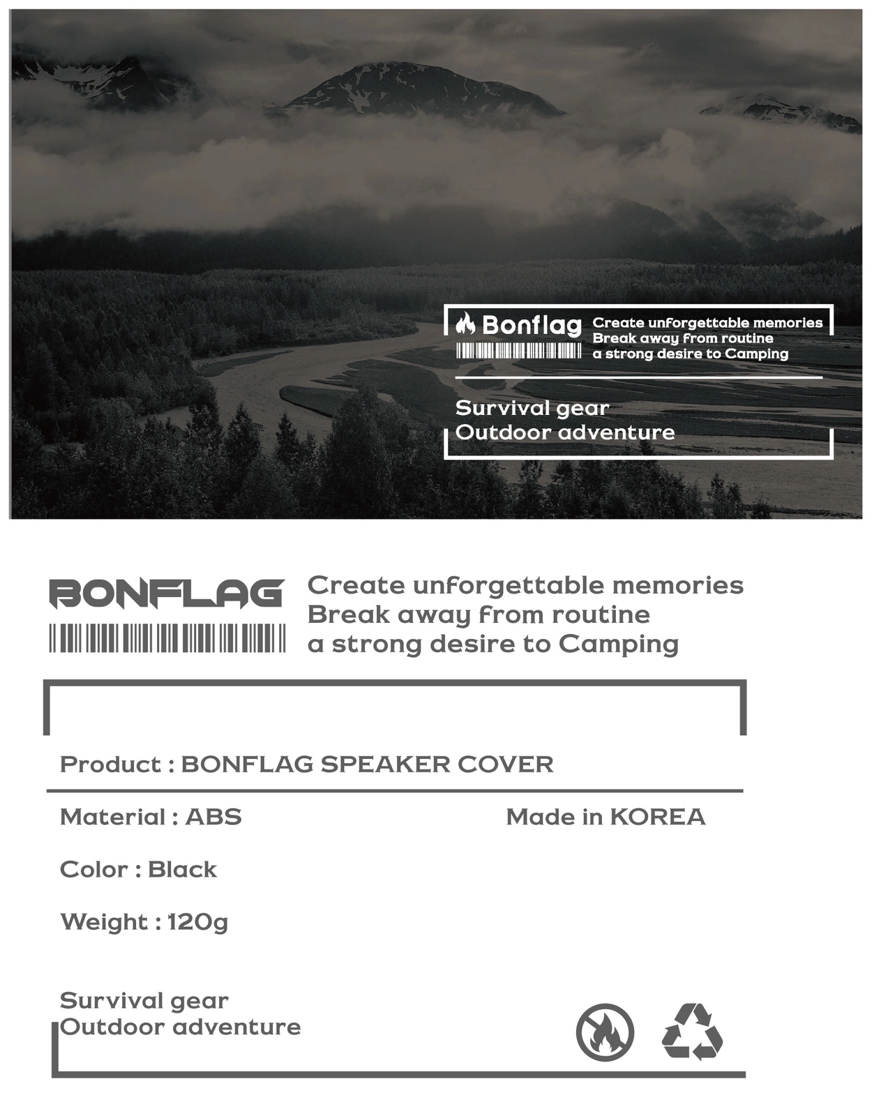 BALMUDA The Speaker Case : Camping Gear, Air Sofa, Premium