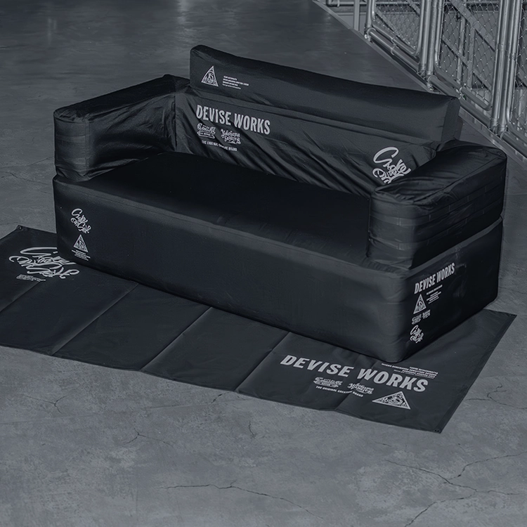 BONFLAG x DEVISE WORKS AirSofa 2P Devise Ver. : Camping Gear, Air