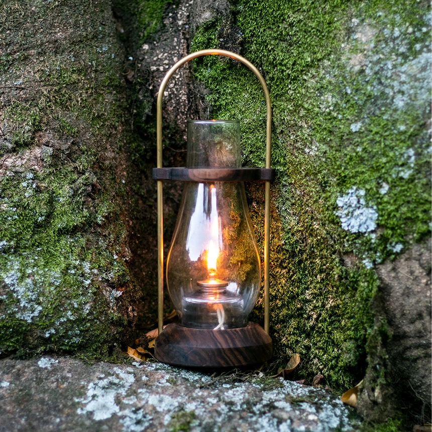 L*a様 CALMASTORE jobi215 シェード、スタンドセット Hoya Tealight Candle Lantern : JOBI215