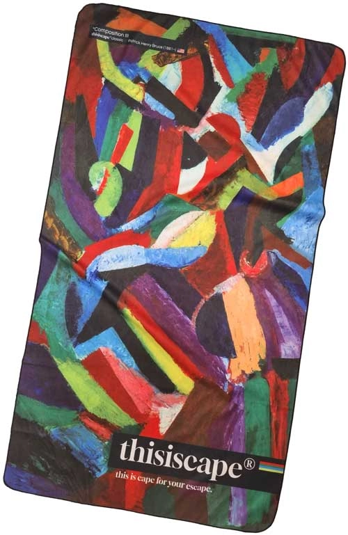 thisiscape® classic beach towel X Patrick Henry Bruce : thisiscape