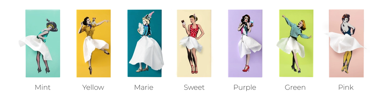 Tissue UP Girl Purple : SPEXTRUM STORE