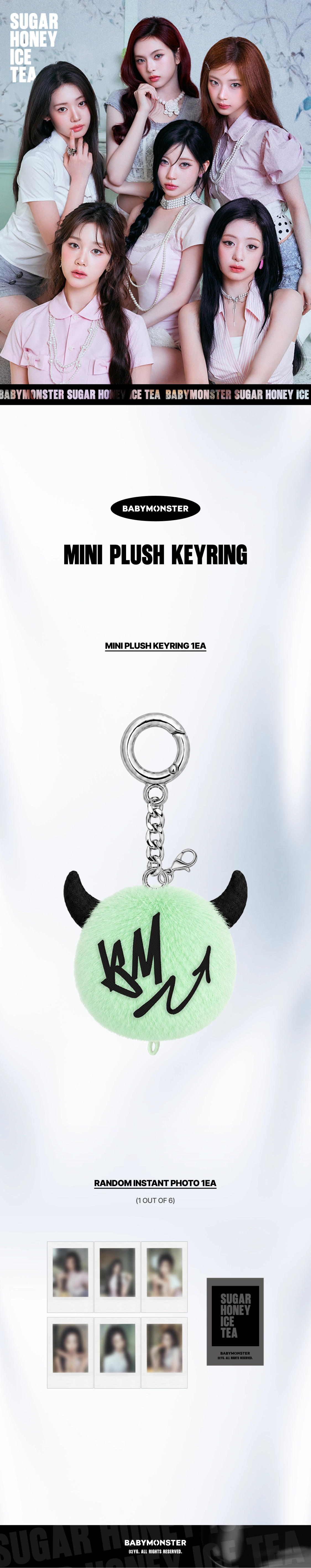 (PRE-ORDER) BABYMONSTER - [SUGARHONEY] BANDANA