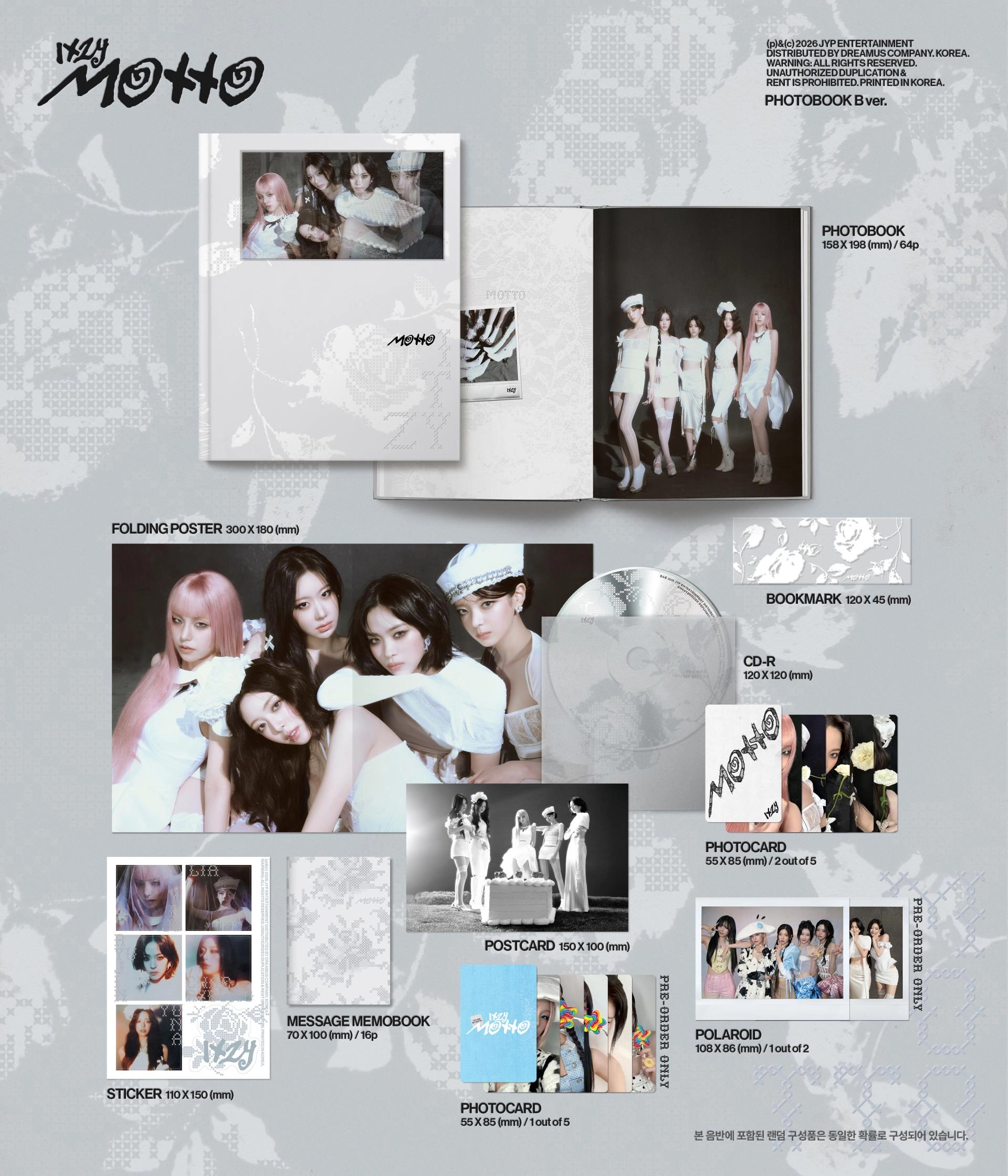 (PRE-ORDER) ITZY - [Motto] (PHOTOBOOK Ver.)