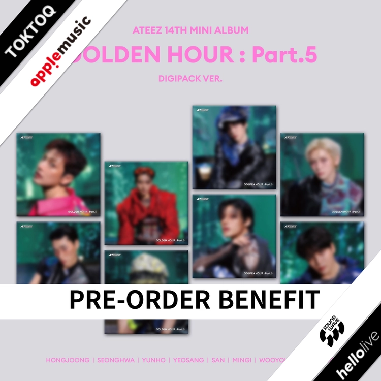 【新品未開封 8冊】ATEEZ デジパック MAKESTAR コンプ KPOP B2B, KPOP WHOLESALE | KODY Global