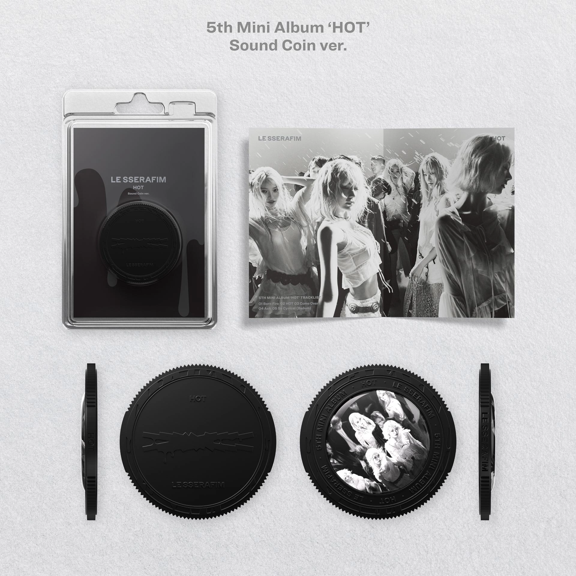 (PRE-ORDER) LE SSERAFIM - 2nd Mini Album 'ANTIFRAGILE' (Sound Coin ver.)