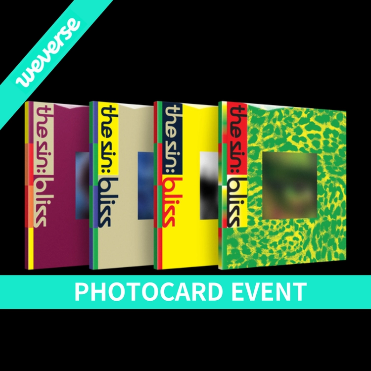WEVERSE SHOP PHOTOCARD EVENT) ENHYPEN - [THE SIN : BLISS] : KPOP
