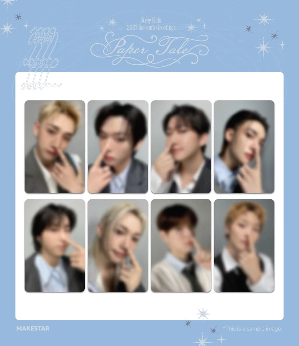 (POB) Stray Kids 2027 Season's Greetings [Paper Tale]