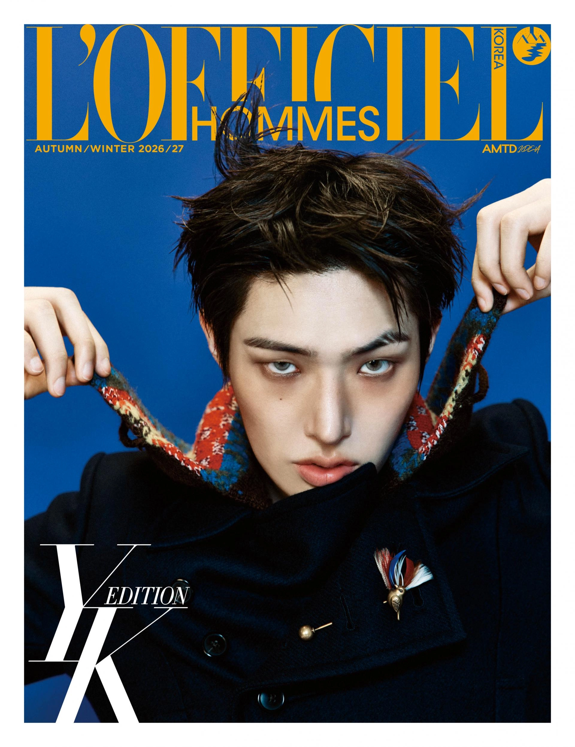 L'OFFICIEL HOMMES 2026 FW (Cover. ATEEZ MINGI)