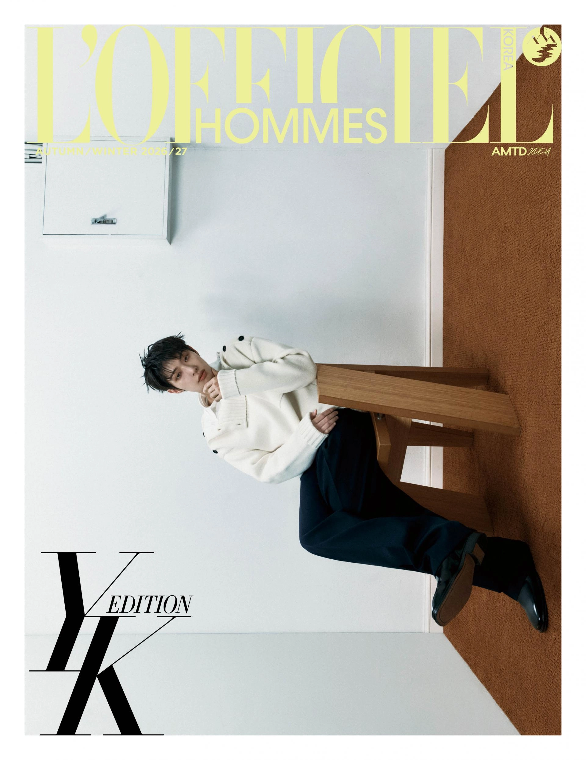 L'OFFICIEL HOMMES 2026 FW (Cover. ATEEZ MINGI)