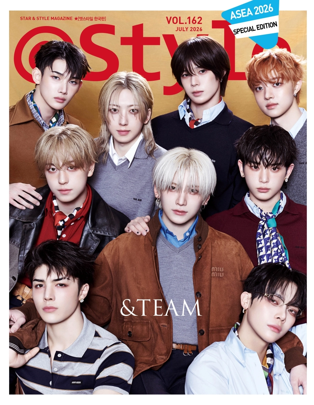 atstyle - 2026. 07 (Cover. ATEEZ, ENHYPEN, &TEAM)