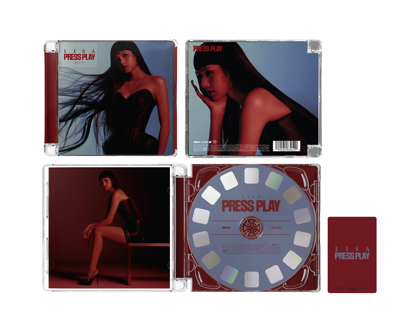 (PRE-ORDER) LISA - [Press Play] (CD)