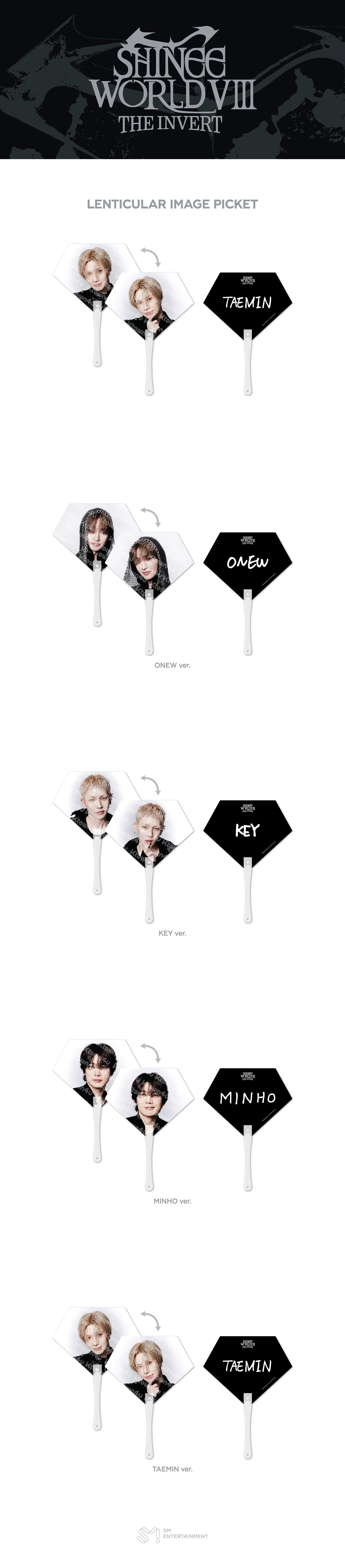 (PRE-ORDER) SHINee - [2026 SHINee WORLD VIII : [THE INVERT] MD] RANDOM SQUISHY KEY RING