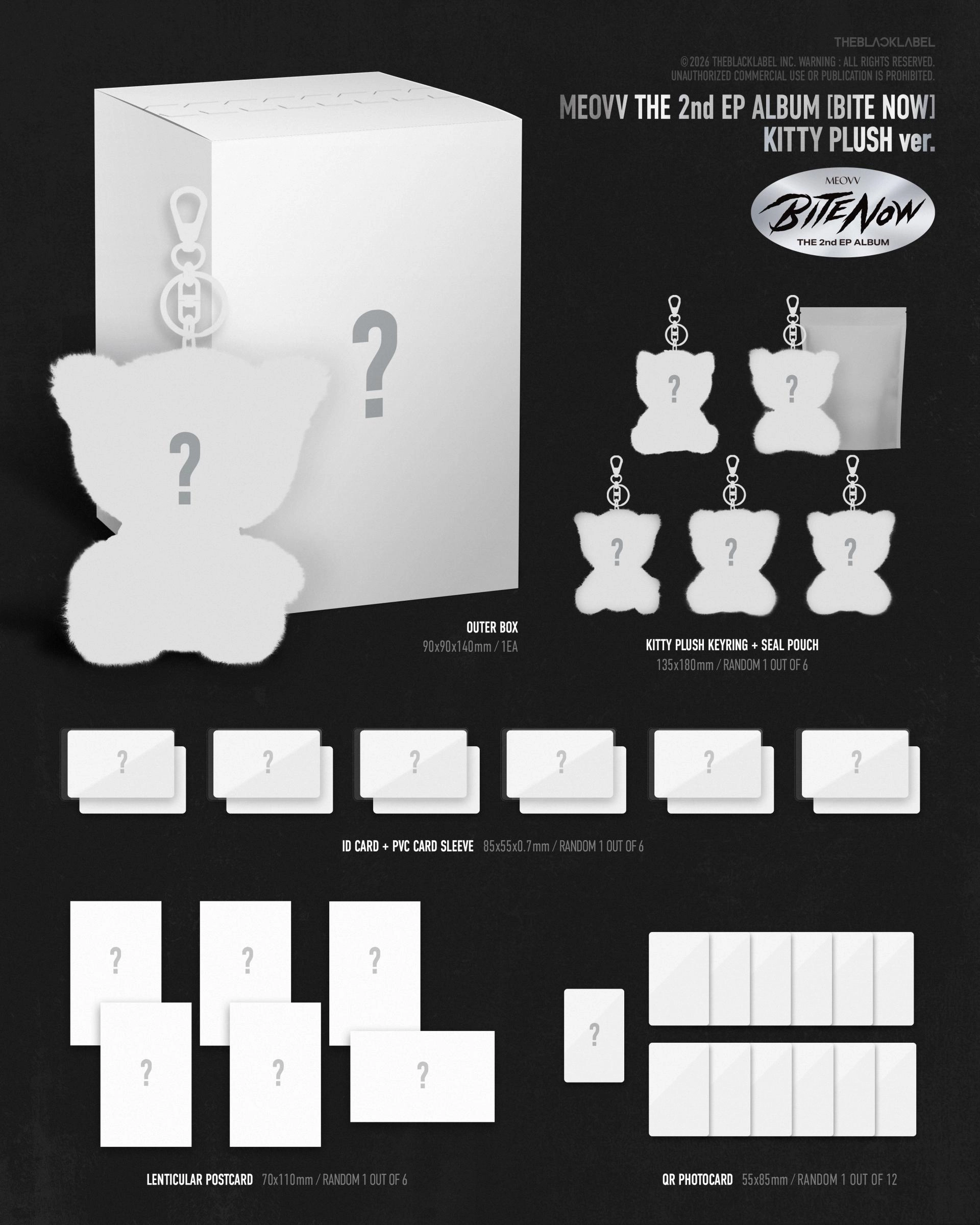 (PRE-ORDER) THE 2nd EP ALBUM [BITE NOW] (KITTY PLUSH ver.)