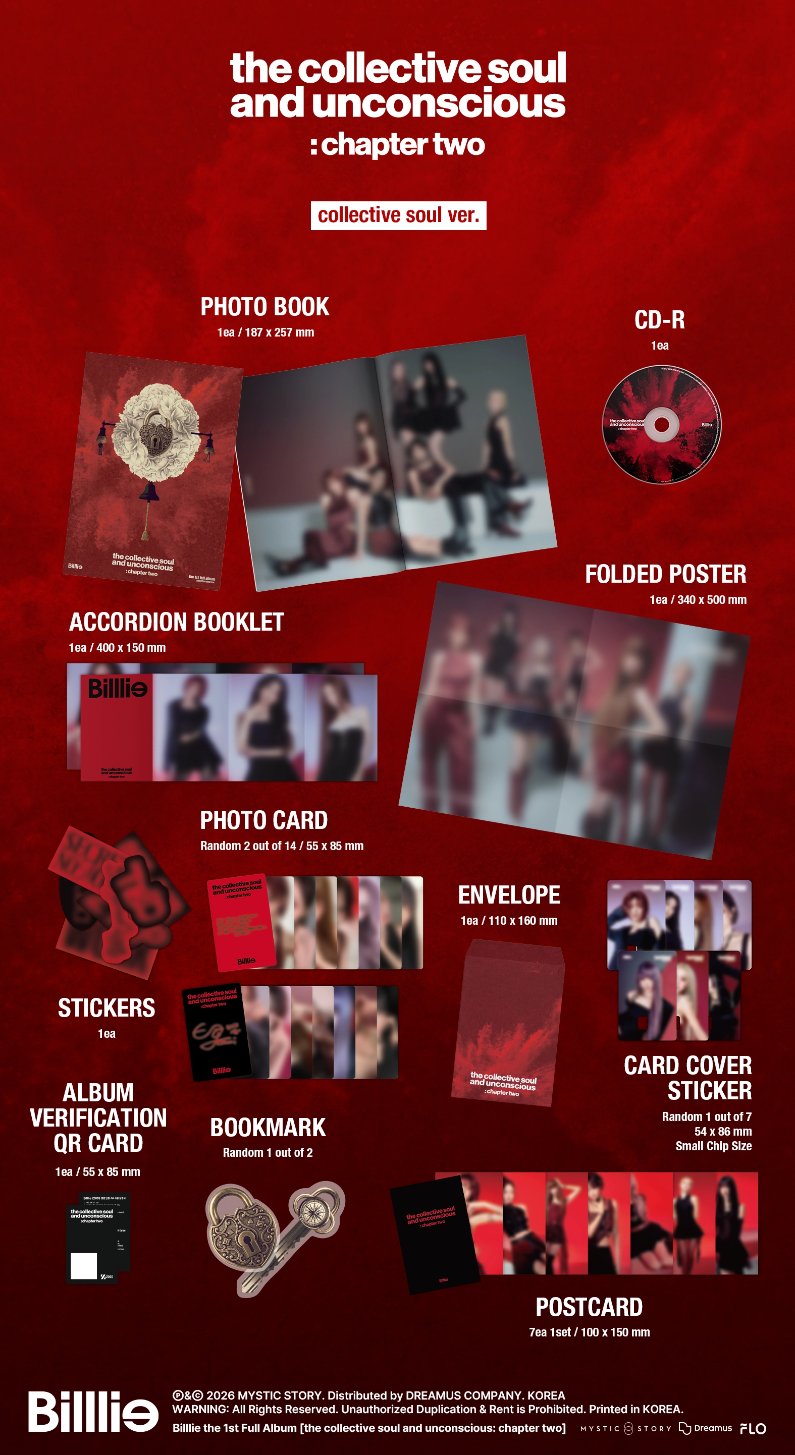 (PRE-ORDER) Billlie - [the collective soul and unconscious: chapter two] (collective soul Ver.)