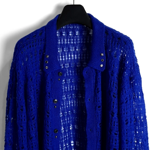 Asakawa net knit (Blue) : GAKIHARA