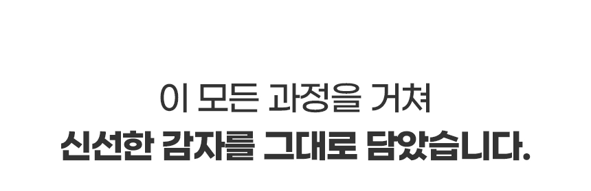 생감자 카스테라 홍감자 수미 두백 자영 5kg 10kg