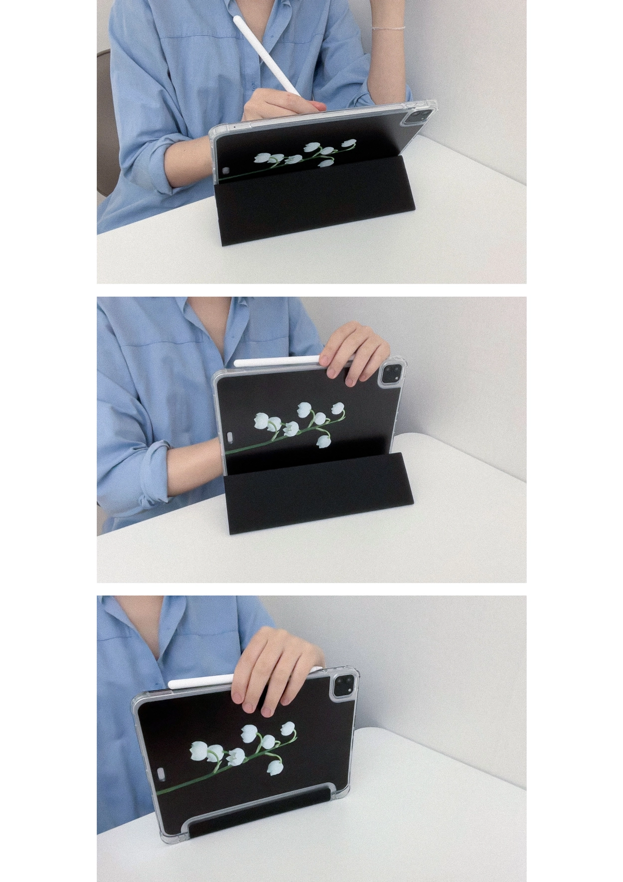 iPad・タブレットケース May Lily iPad case[Oyat]13Inck-10.9Inch May Lily iPad case : 오얏 oyat