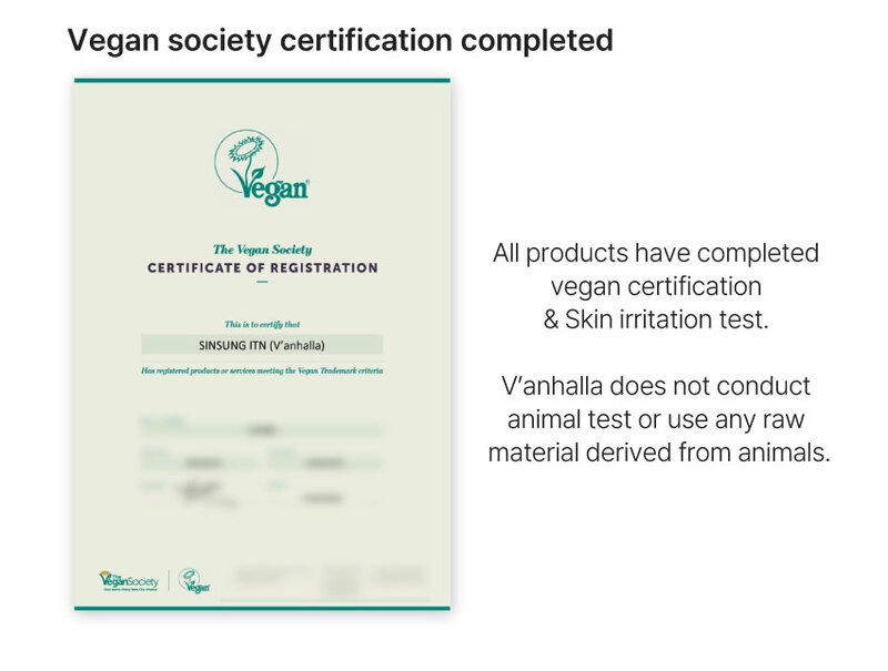 vegan society certification completed