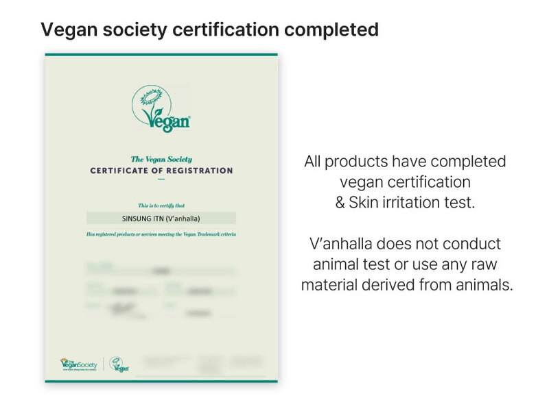 vegan society certification completed