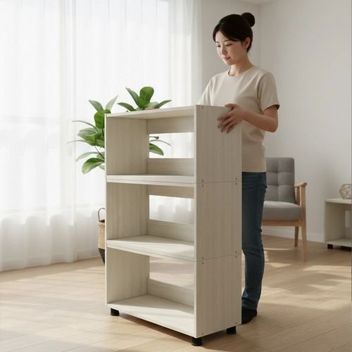 모벨러 모듈업 적층식 수납장 도서관 서가 책장 조합형 간편조립 1단형 적층형 DIY