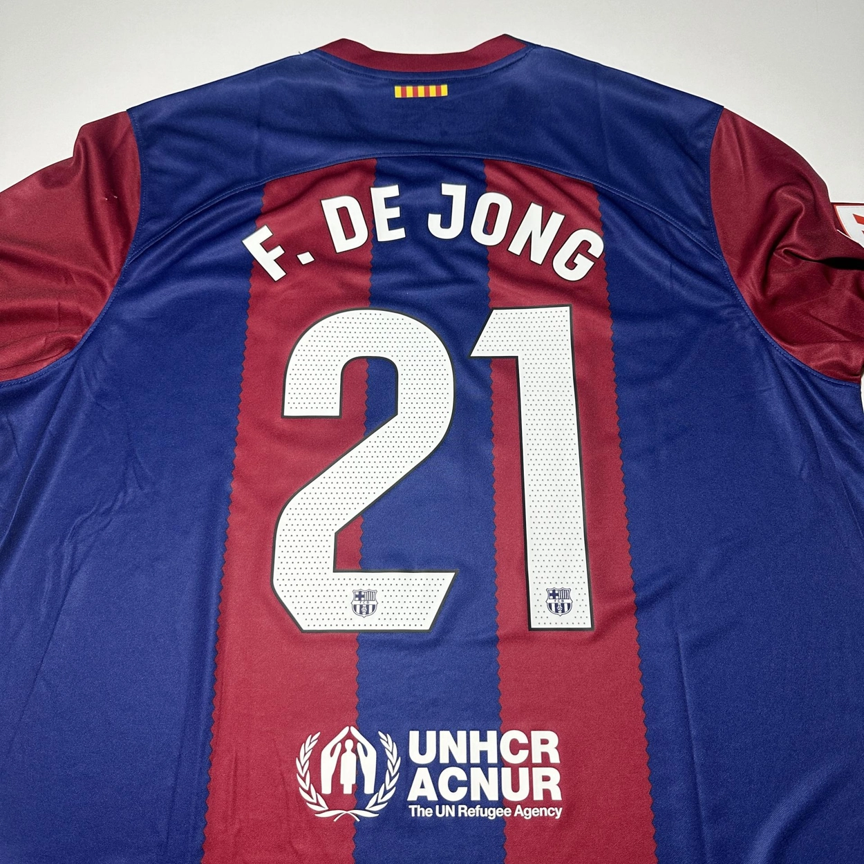 正規品] FCバルセロナ ユニフォーム 23-24 #21 F.DE JONG 快適