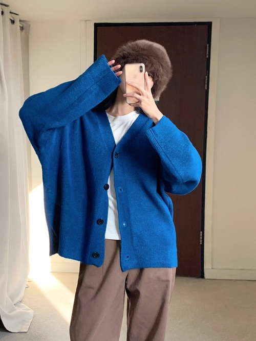 이지 루즈 가디건